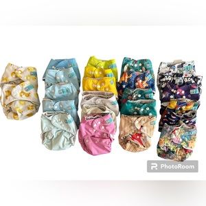 AlvaBaby Cloth Diaper & Liner Lot